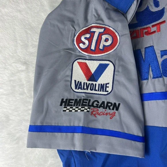 Vintage Hemelgarn Racing Scott Goodyear Shirt Medium CART Indy Car Pit Crew